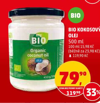 Kokosový olej My BIO