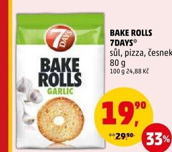 Krekry Bake rolls 7 Days
