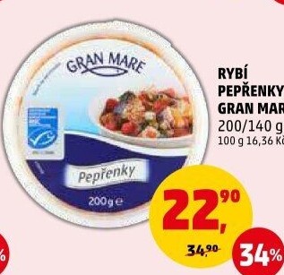 Rybí pepřenky Gran Mare