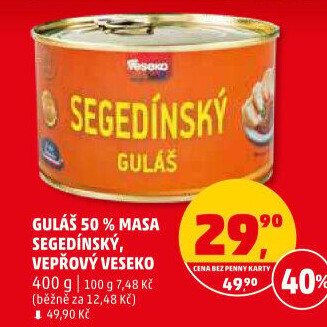 Segedínský guláš Veseko