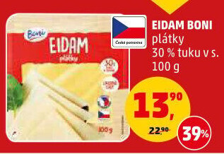 Sýr Eidam 30% Boni
