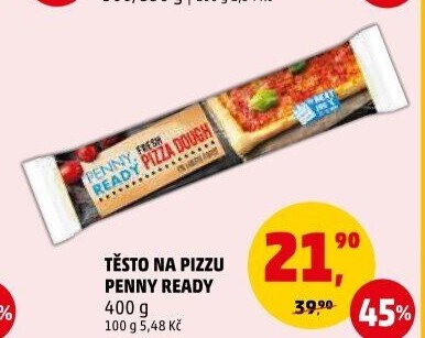 Těsto na pizzu Penny Ready