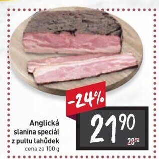 Anglická slanina speciál