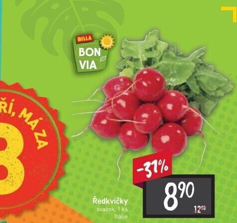 Ředkvičky svazek Billa Bonvia