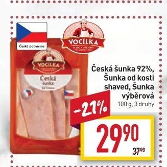 Šunka česká Vocílka