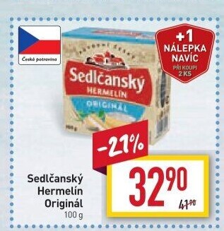 Sýr Hermelín Sedlčanský