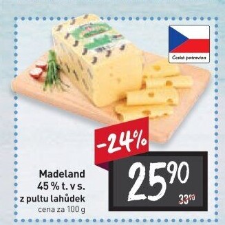 Sýr Madeland 45% Madeta