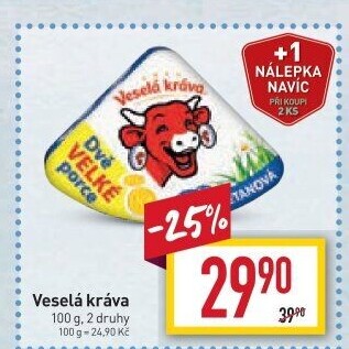 Sýr tavený Veselá kráva