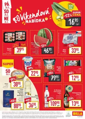 akční leták BILLA 22.3.2023-28.3.2023