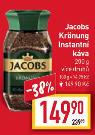 Instantní káva Jacobs Krönung