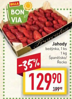 Jahody Billa Bonvia