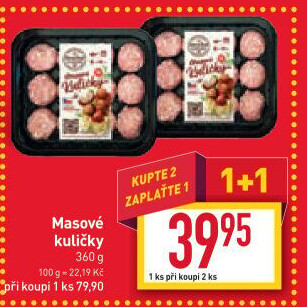 Masové kuličky Snadné vaření Kostelecké uzeniny