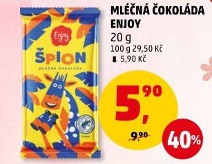 Čokoláda Enjoy