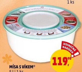 Miska na míchání s víkem