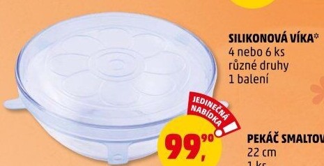 Silikonové víko