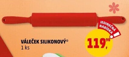 Silikonový váleček na těsto