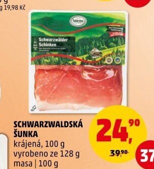 Šunka schwarzwaldská Wein