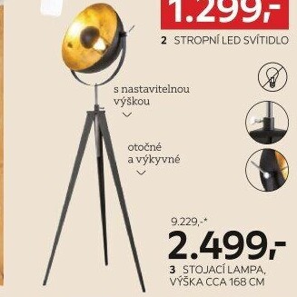STOJACÍ SVÍTIDLO