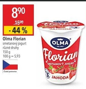Jogurt smetanový Florian Olma