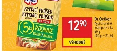 Kypřicí prášek Dr. Oetker