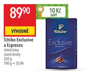 Mletá káva Tchibo Exclusive