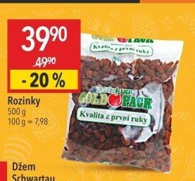 Rozinky Natürlich Gold Pack