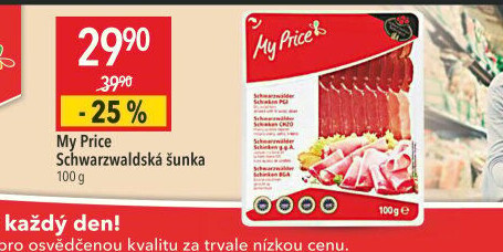 Schwarzwaldská šunka My Price