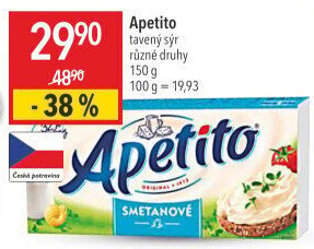 Sýr tavený Apetito