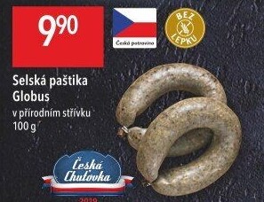 Paštika selská Globus