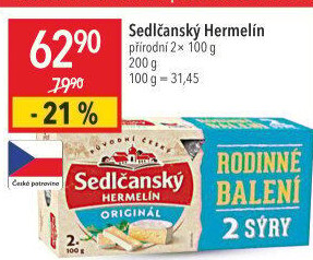 Sýr Hermelín Sedlčanský