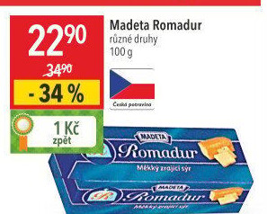 Sýr Romadur Madeta
