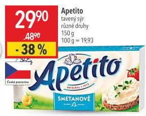 Sýr tavený Apetito
