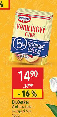 Vanilínový cukr Dr. Oetker