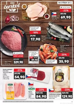 akční leták Kaufland 29.3.2023-4.4.2023