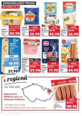 akční leták Kaufland 29.3.2023-4.4.2023