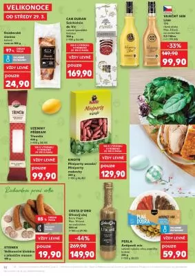 akční leták Kaufland 29.3.2023-4.4.2023