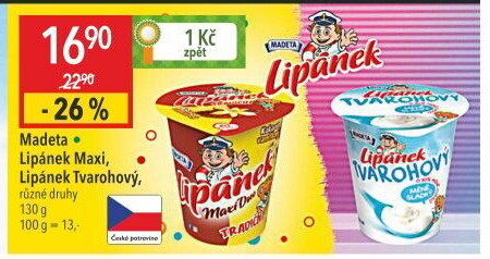 Dezert Lipánek Duo Madeta