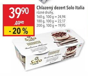 Dezert Solo Italia