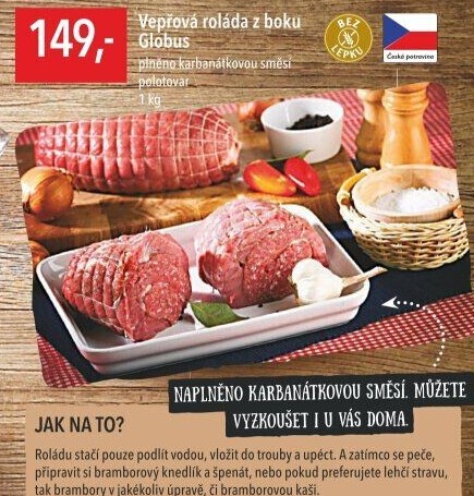 Roláda vepřová Globus