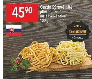 Sýrové nitě Gazda