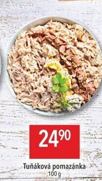 Tuňáková pomazánka Globus