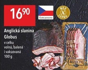 Anglická slanina Globus