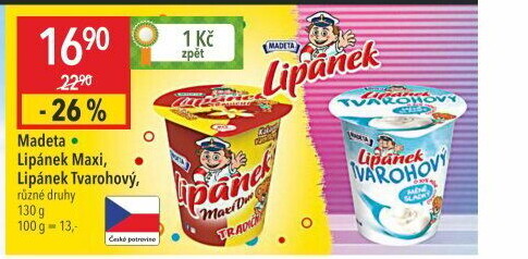 Dezert Lipánek Duo Madeta