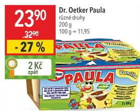 Dezert Paula Dr. Oetker