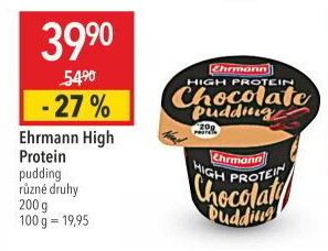 Dezert pudink High protein Ehrmann