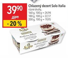 Dezert Solo Italia