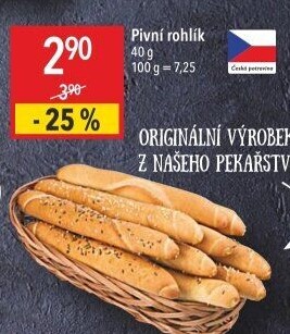 Pivní rohlík