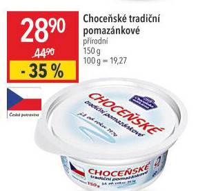 Tradiční pomazánkové Choceňské