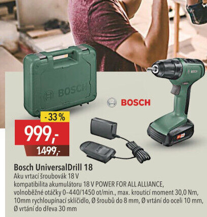 Aku vrtačka Bosch UniversalDrill