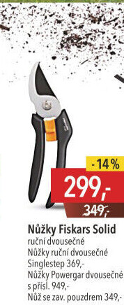 Nůžky zahradnické Fiskars Solid